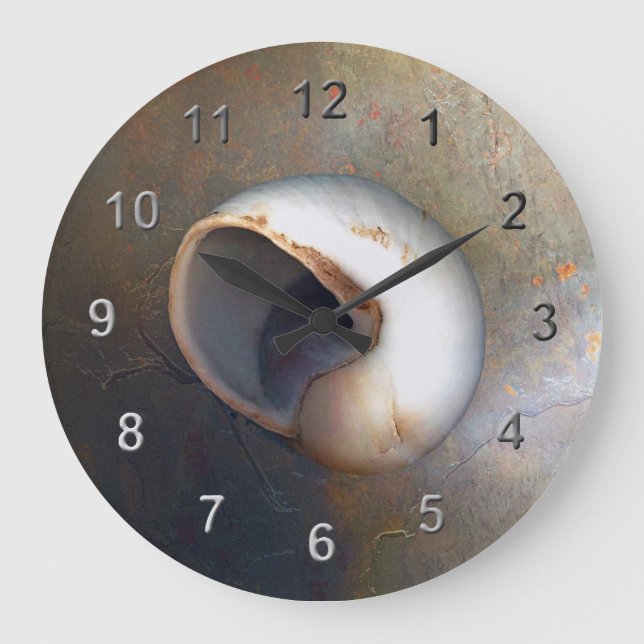 Seashell Large Clock (Front)