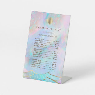 seashell logo price list pedestal sign