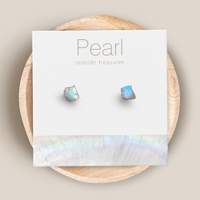 Seashell Nautical Stud Earring Display Holder (Creator Uploaded)