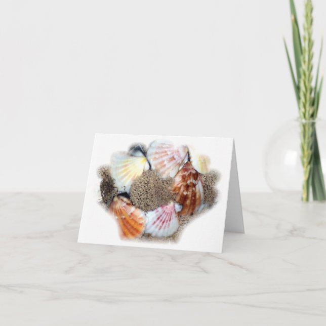 Seashell Notecard (Front)