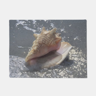Seashell On Beach   Sanibel Island, Florida Doormat