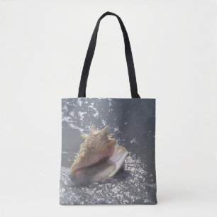 Seashell On Beach Sanibel Island, Florida Tote Bag