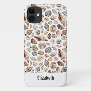 Seashell pattern Case-Mate iPhone case