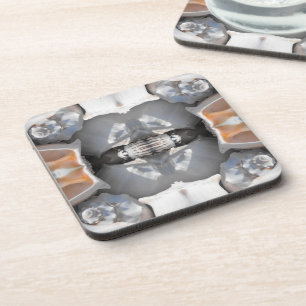 Seashell Pattern Coaster