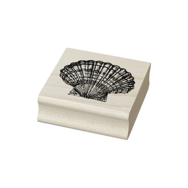 Seashell Rubber Stamp (Stamp)