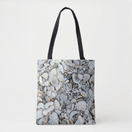 Seashell Shoreline Carry Tote Bag