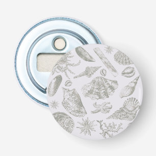 Seashell Soft Antique Art Beach Shells Bottle Opener