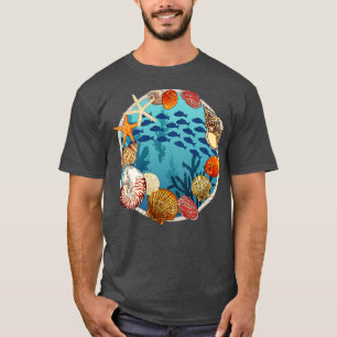 Seashell Stamp T-Shirt
