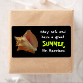 Seashell Summer Candy Bar Wrapper From Teacher (Insitu)