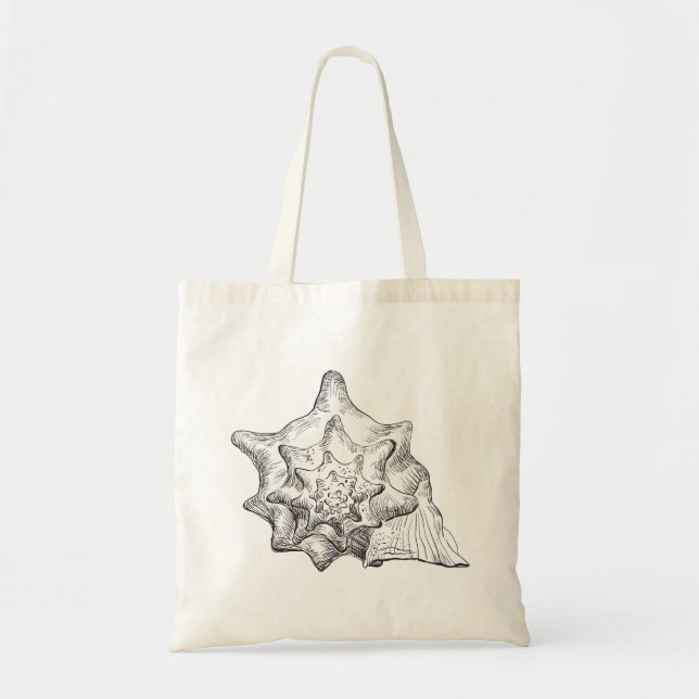 Seashell Tote Bag (Front)