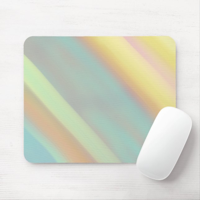 Seashell Vibe Colourful Pastel Summer Colours Mouse Pad (With Mouse)