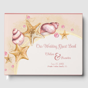 Seashell Wedding Guest Book