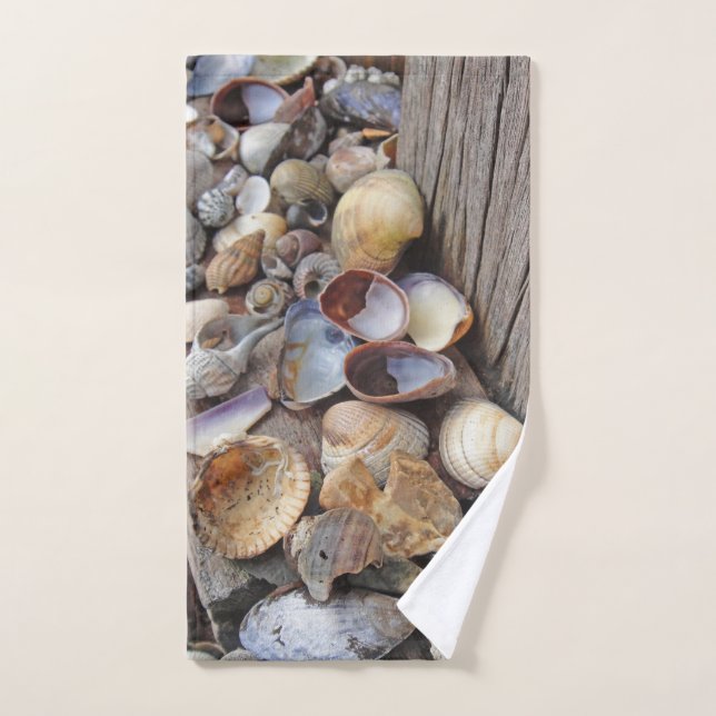 Seashells 2 hand towel (Hand Towel)