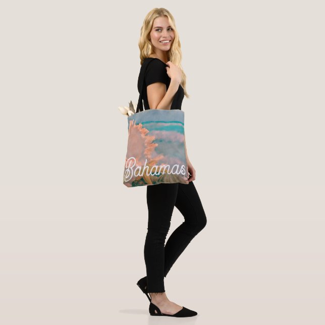 Seashells and Ocean Tote Bag (On Model)