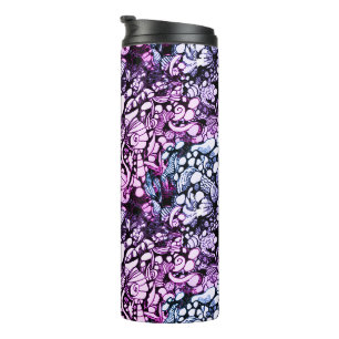 seashells and pebbles thermal tumbler