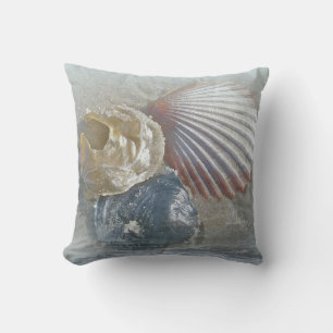 Seashells and Surf Cushion