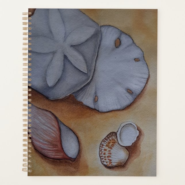 Seashells at the Seashore  Planner (Front)