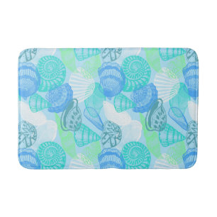Seashells  bath mat