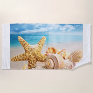 Seashells Beach Towel
