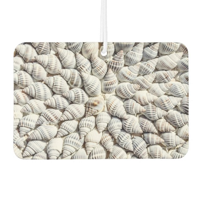 Seashells Car Air Freshener (Front)