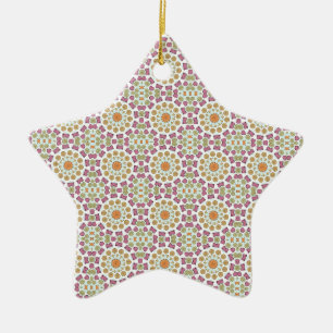 Seashells Ceramic Tree Decoration