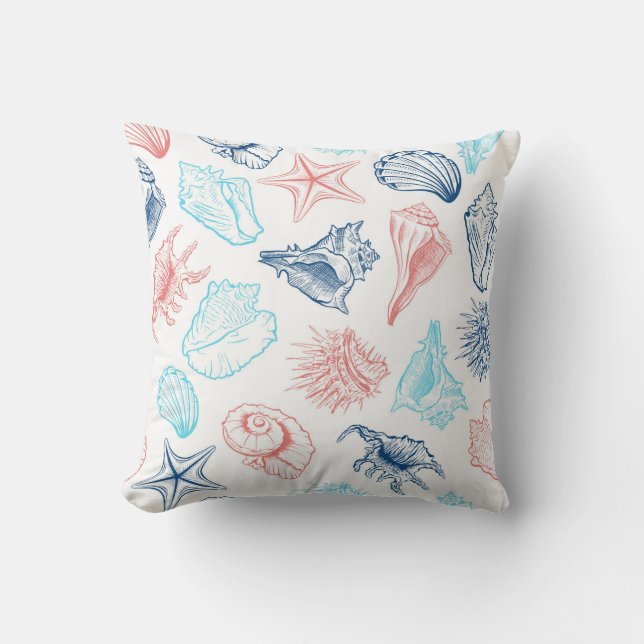 Seashells Cushion (Front)
