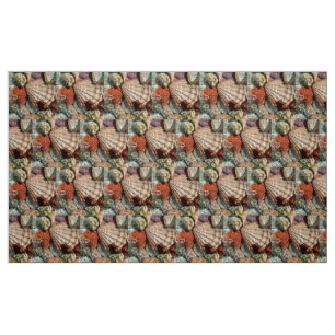 Seashells Fabric