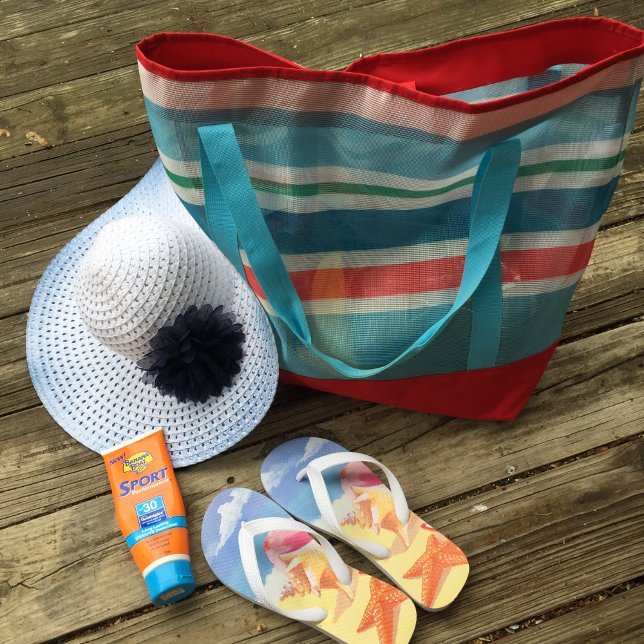 Seashells Flip Flops (Creator Uploaded)