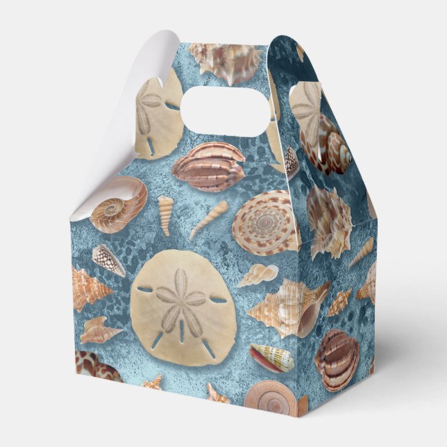 Seashells Mandala Collection Favour Box (Front Side)