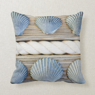 Seashells New York City Cushion