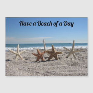 Seashells on the Beach - Magnetic Card