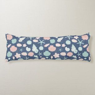 seashells pattern body cushion