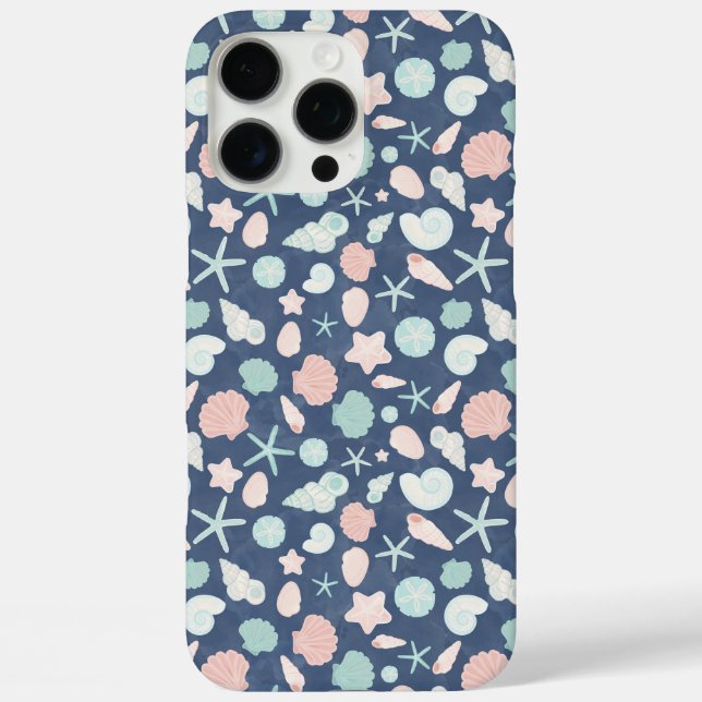 seashells pattern Case-Mate iPhone case (Back)
