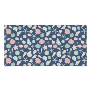 seashells pattern poster