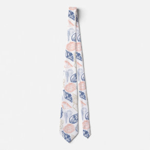 Seashells Pattern   Tie