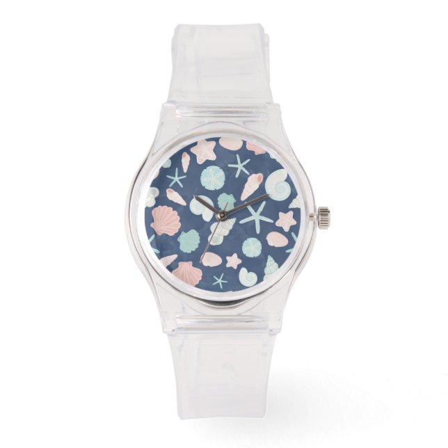 seashells pattern watch (Front)