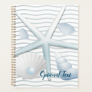 Seashells & Pearls Planner