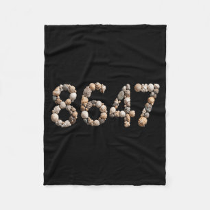 Seashells Sea Shells Summer Beach Fleece Blanket