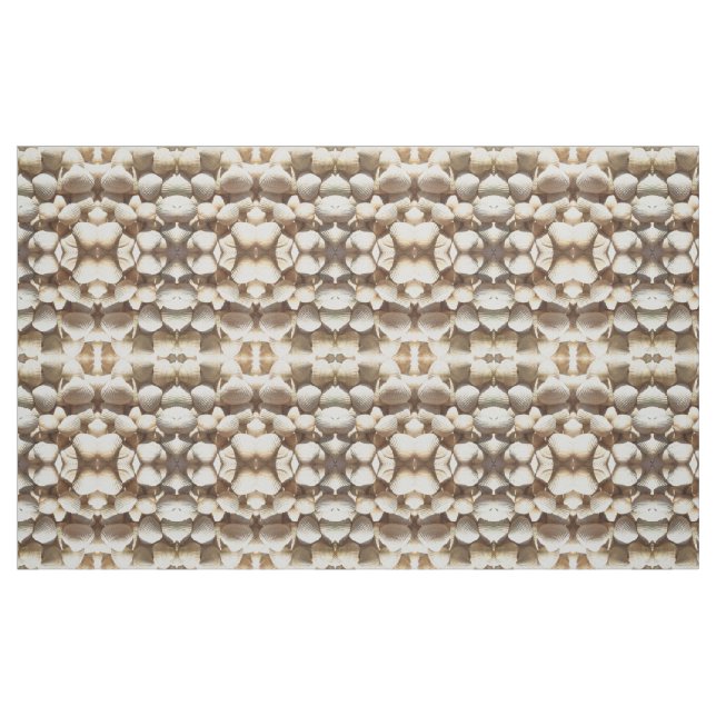 Seashells Summer Beach Shells Fabric (Fat Quarter)