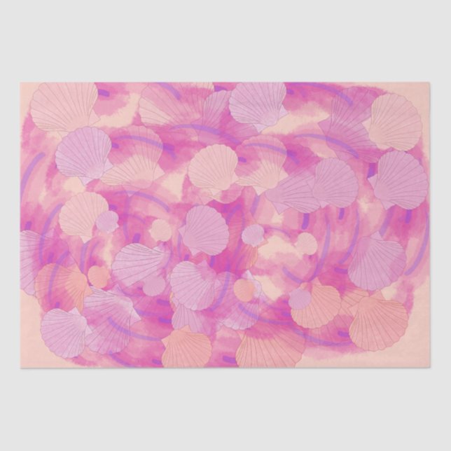 Seashells  tissue paper (Front)