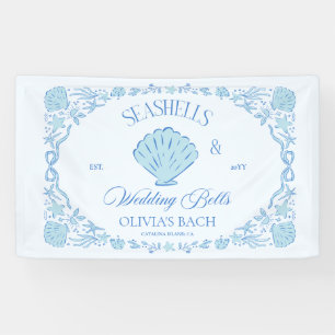 Seashells & Wedding Bells Bachelorette Banner