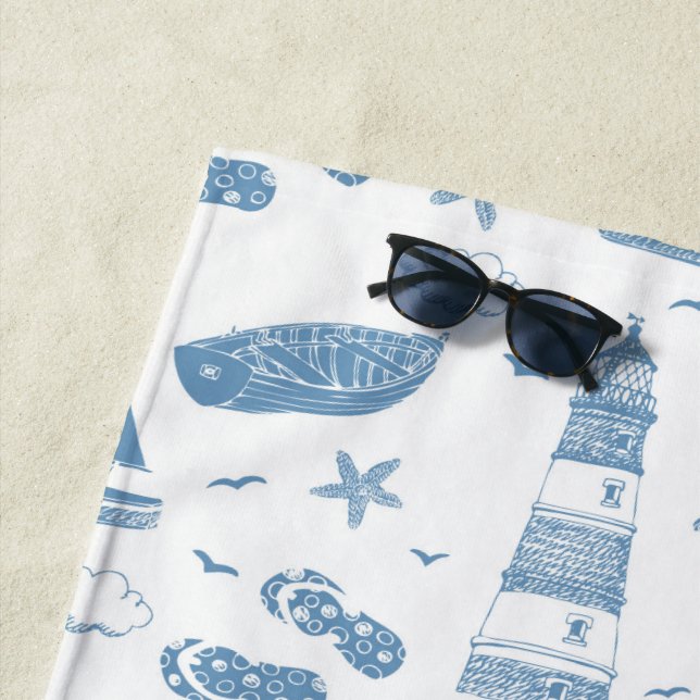 Seashore Beach Towel (In Situ)