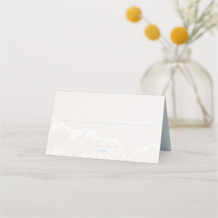 Seashore Sand and Sea Seating Card