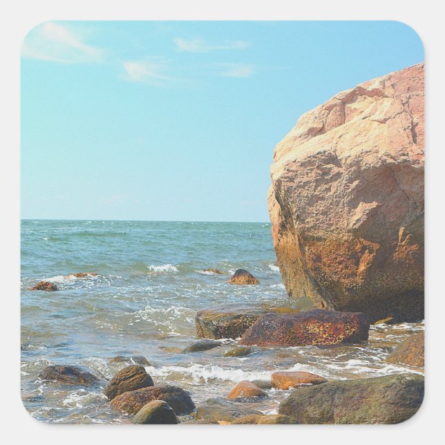 Seashore Scene Sticker (Front)