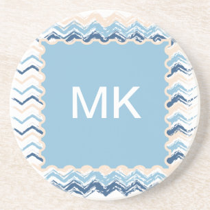 Seashore Scribble ZigZag Coaster