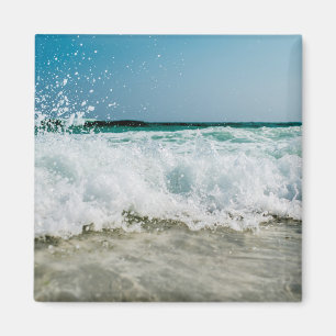 Seashore Seascape Waves Beach Magnet