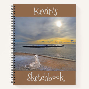 Seashore Sketchbook Notebook