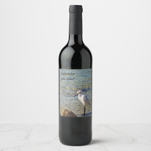 Seashore Wine Label (Front)
