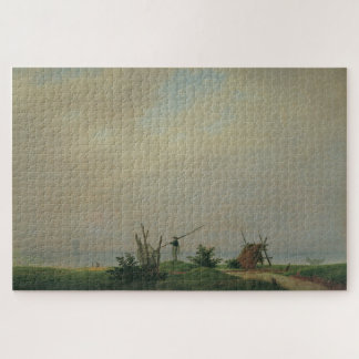 Seashore with Fisherman – Caspar David Friedrich Jigsaw Puzzle