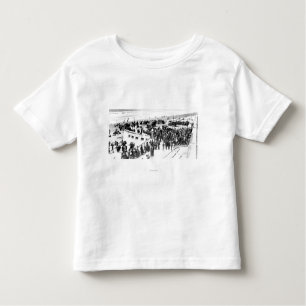 Seaside Beach and Promenade Photograph 2 Toddler T-Shirt